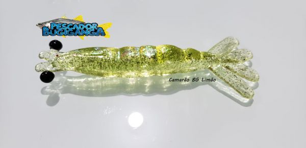 Camarão Artifical BG Limão 6cm