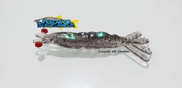 Camarão Artifical BG chumbo 11,5cm