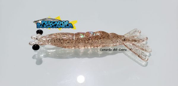 Camarão Artifical BG Cobre 7,5cm