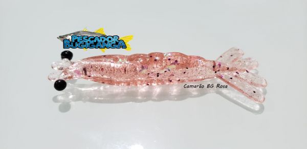 Camarão Artifical BG Rosa 6cm